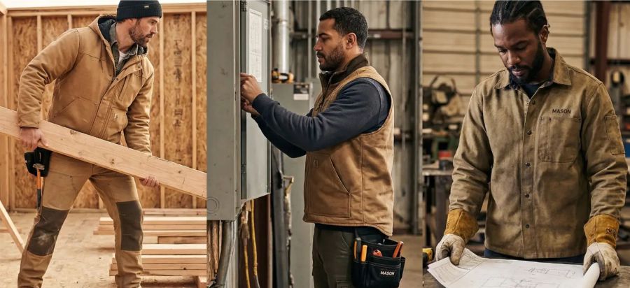 General contractor crew uniforms