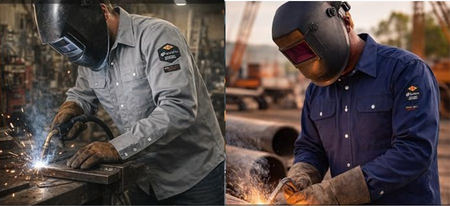 Welding and machining apparel